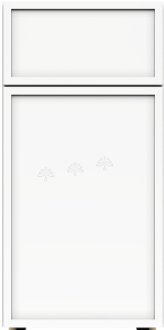 White Slim Cabinets and Vanities